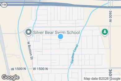 Map image of the property - 4006 W 1750 N