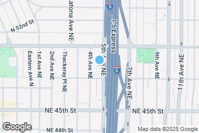 Map image of the property - 4721 5th Ave NE