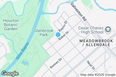 Map image of the property - 8329 Baker Dr