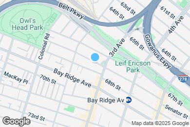 Map image of the property - 258 Senator St