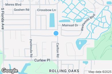 Map image of the property - 1301 Gulfview Woods Ln