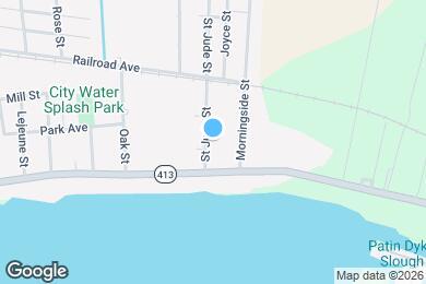 Map image of the property - 110 St Jude St