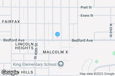 Map image of the property - 3710 Bedford Ave