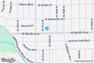 Map image of the property - 9010 W North Ave