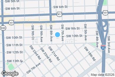 Map image of the property - 742 SW 10th St
