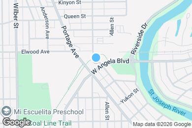 Map image of the property - 1305 Woodward Ave