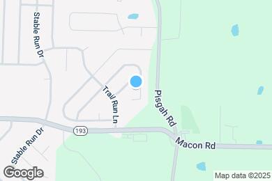 Map image of the property - 1323 Crossmont Cove