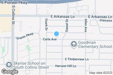 Map image of the property - 1303 Carla Ave