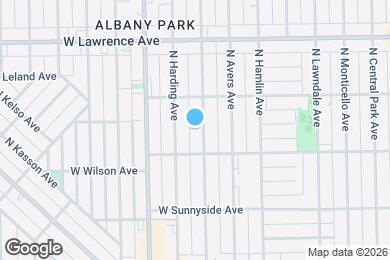 Map image of the property - 4624 N Springfield Ave