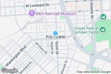 Map image of the property - 802 Washington Blvd