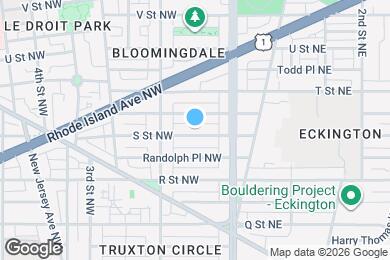 Map image of the property - 47 S St NW