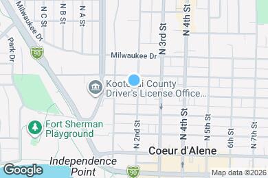 Map image of the property - 503 N 2nd St