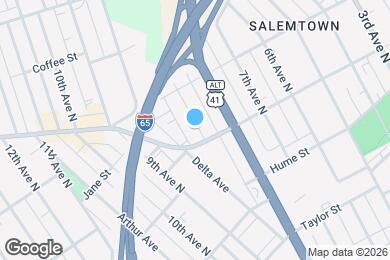 Map image of the property - 1707 Nassau St