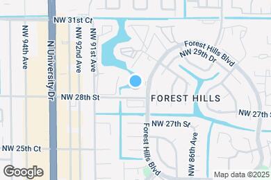 Map image of the property - 2850 Forest Hills Blvd