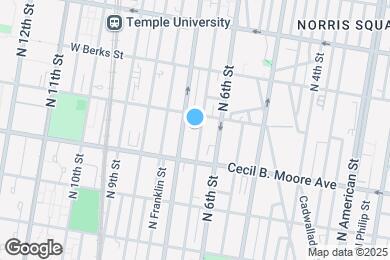 Map image of the property - 1744 N Marshall St