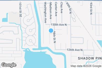 Map image of the property - 12873 Pineway Dr