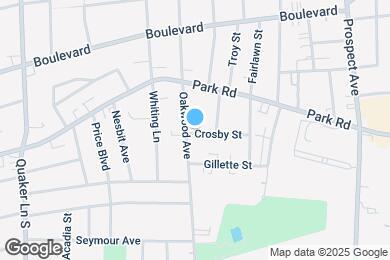 Map image of the property - 44 Oakwood Ave