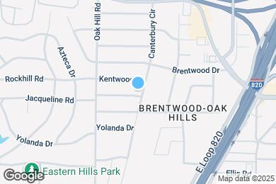 Map image of the property - 1628 Canterbury Cir