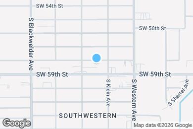 Map image of the property - 1020 SW 58th St