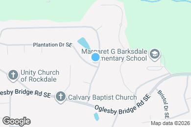 Map image of the property - 1102 Plantation Dr SE
