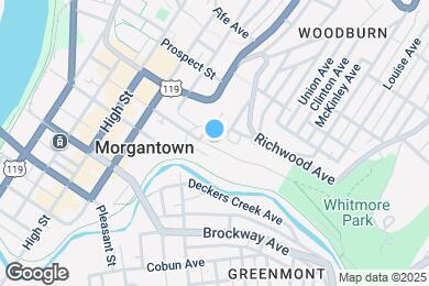 Map image of the property - 413 Forest Ave