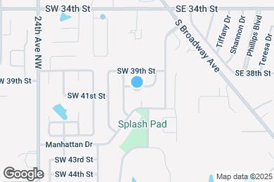 Map image of the property - 316 SW 40th St