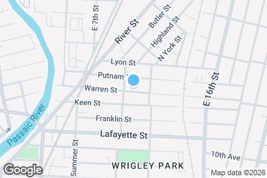 Map image of the property - 105 Warren St