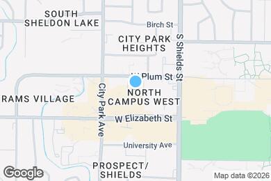 Map image of the property - 1209 W Plum St