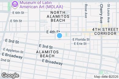 Map image of the property - 1426 E Florida St