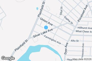 Map image of the property - 105 Silver Lake Ave