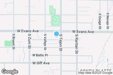 Map image of the property - 2057 W Adriatic Pl