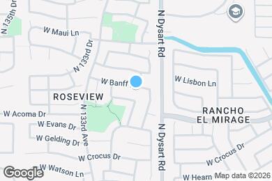 Map image of the property - 13147 W Banff Ln