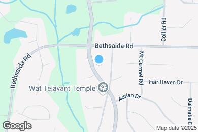 Map image of the property - 6952 W Fayetteville Rd