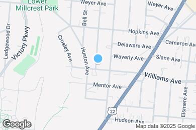 Map image of the property - 4004 Carter Ave