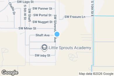 Map image of the property - 1820 SW Silverstone Ave