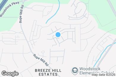 Map image of the property - 707 Breeze Ln