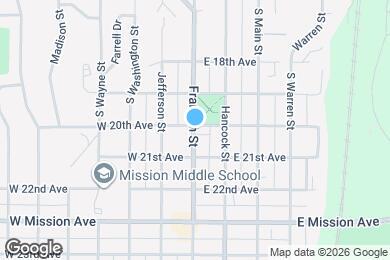 Map image of the property - 2001 Franklin St