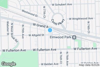 Map image of the property - 7700 W Altgeld St