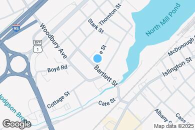 Map image of the property - 241 Bartlett St