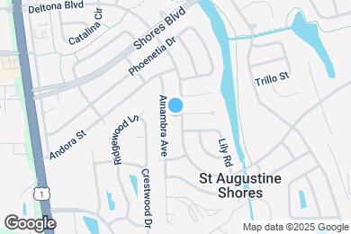 Map image of the property - 201 Deltona Blvd