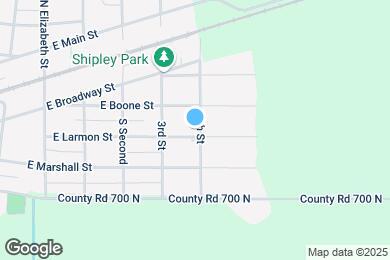 Map image of the property - 710 E Larmon St