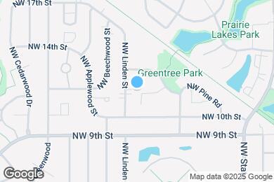 Map image of the property - 2021 NW hickory Ln
