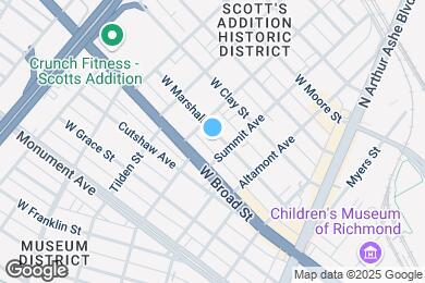 Map image of the property - The Nest Scott's Addition