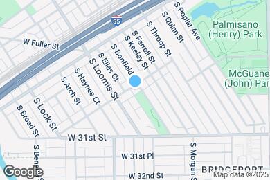 Map image of the property - 2971 S Lyman St