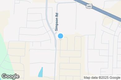 Map image of the property - 814 Madrono Dr