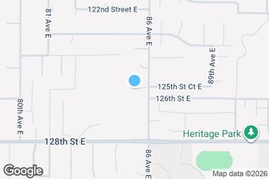 Map image of the property - 8205 125th St E