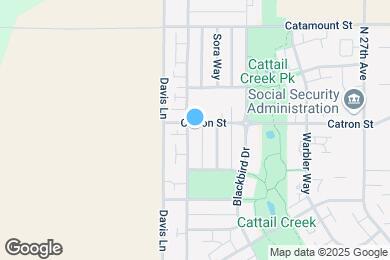 Map image of the property - 3168 Fen Way