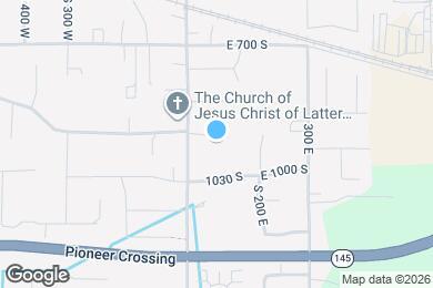 Map image of the property - 74 E 920 S