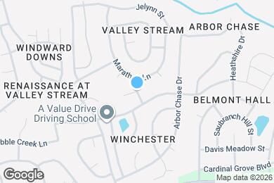 Map image of the property - 2011 Mill Bend Dr