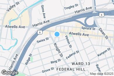 Map image of the property - 25 Piedmont St